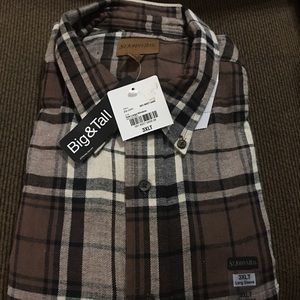 New with tags Men’s Big and Tall long sleeve shirt